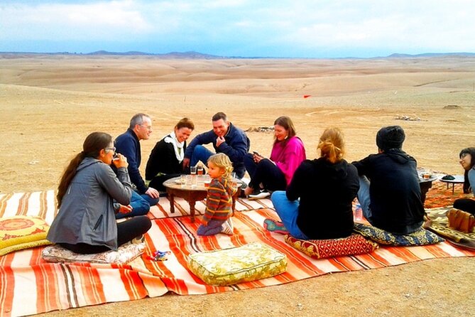 Magical Dinner in Marrakech Desert and Camel Ride at Sunset With Transportation - Positive Experiences and Praise for Tour Guides