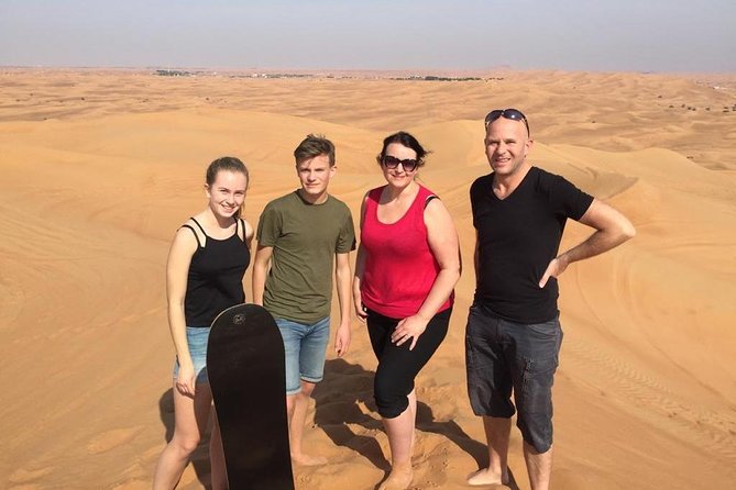 Morning Desert Safari in Red Dunes & Sand Boarding With Photography From Dubai - The Sum Up