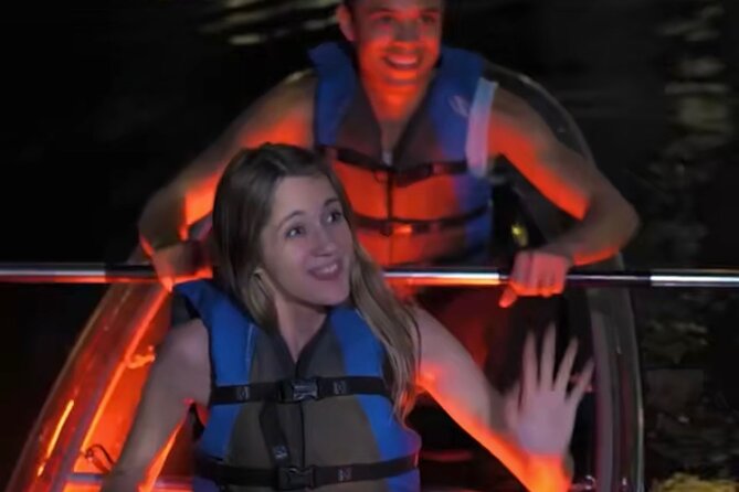 Neon Nights CLEAR Kayak Champagne Toast! - Cancellation Policy