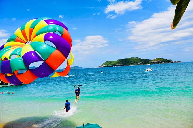 Nha Trang Happy Boat Trip Included Floating Bar And Lunch - Engage in Fun Water Activities