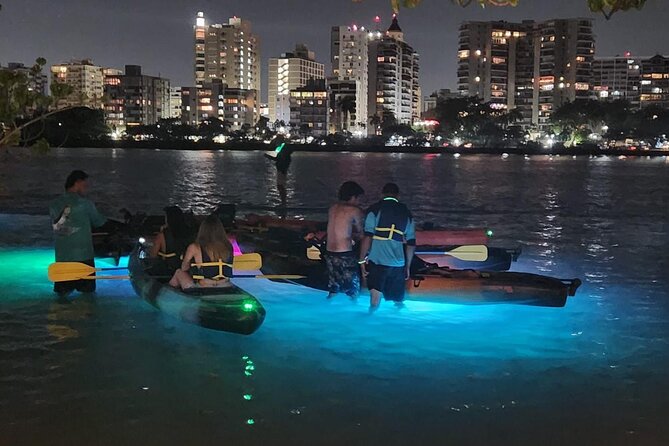 Night Kayak Guided Tour Through Condado Lagoon - Common Questions