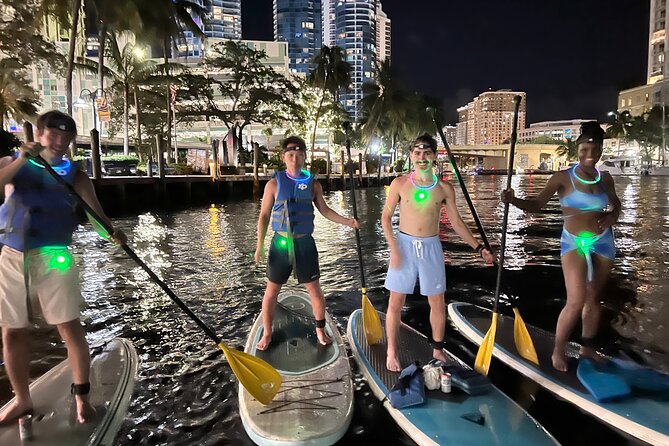Night on Paddleboard Under the Lights Experience in Fort Lauderdale - Common Questions
