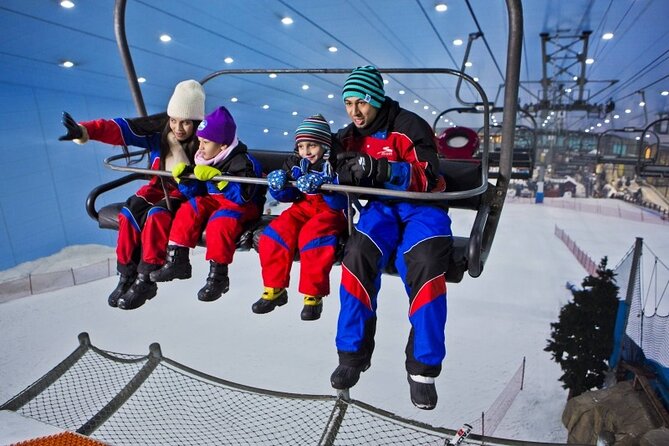 One-Day Ski Dubai With Snow Plus Tickets in the Mall of Emirates - Meeting and Pickup Information