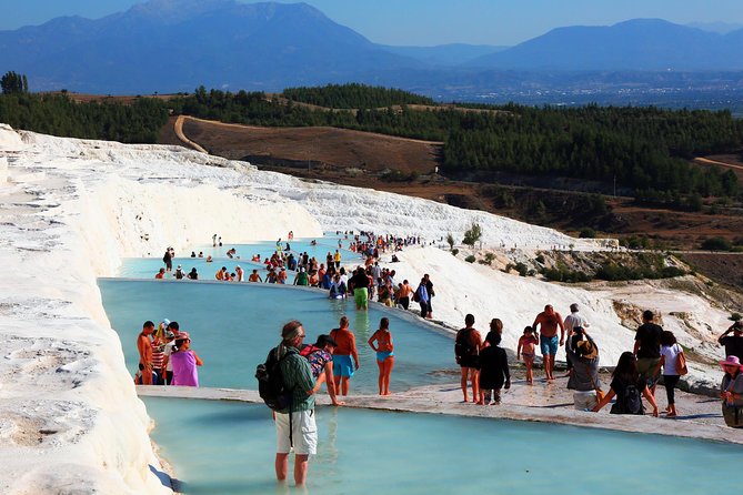 Pamukkale and Hierapolis Full-Day Guided Tour From Fethiye - Relaxing in Natural Hot Springs