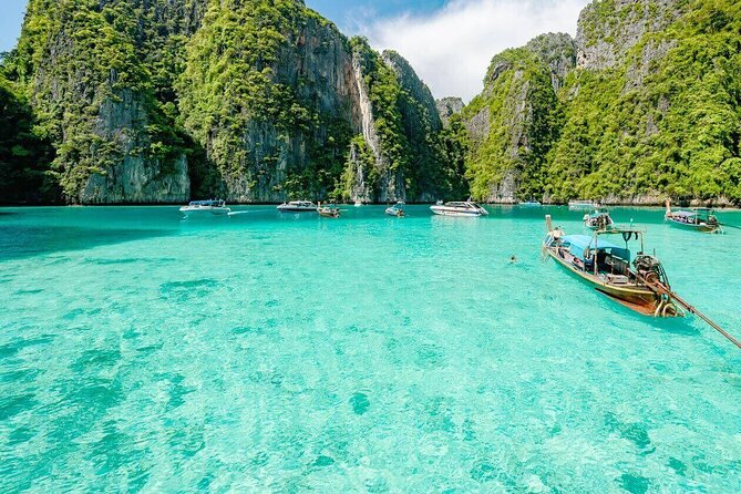 Phuket - 4 Phi Phi Islands 9 Points Snorkel Canoe Paddle Board by Speed Boat - Speed Boat Details