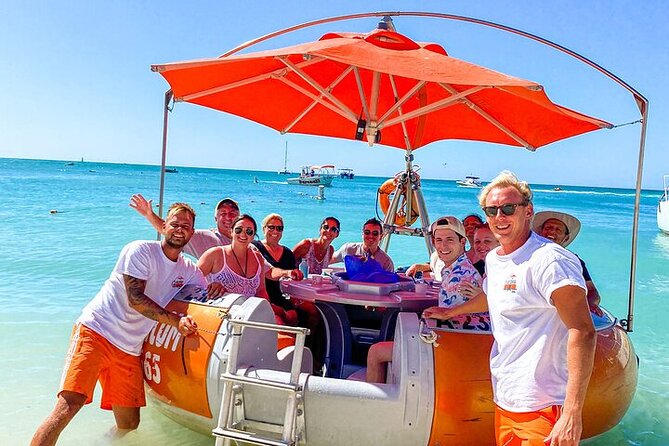 Private Aqua Donut Island Dinner in Aruba With Pick-Up - Overview and Logistics