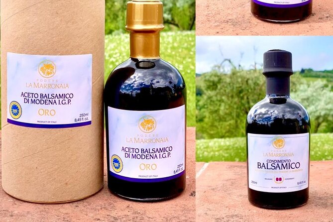 Private Balsamic Vinegar Experience With Wine, Evo Oil & Meal - Gourmet Meal