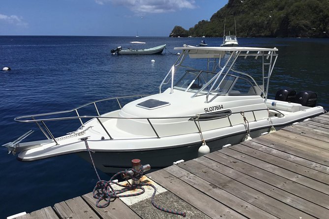 Private Boat to Soufriere/West Coast For Swimming Snorkeling & Beach Relaxation - Meeting and Pickup
