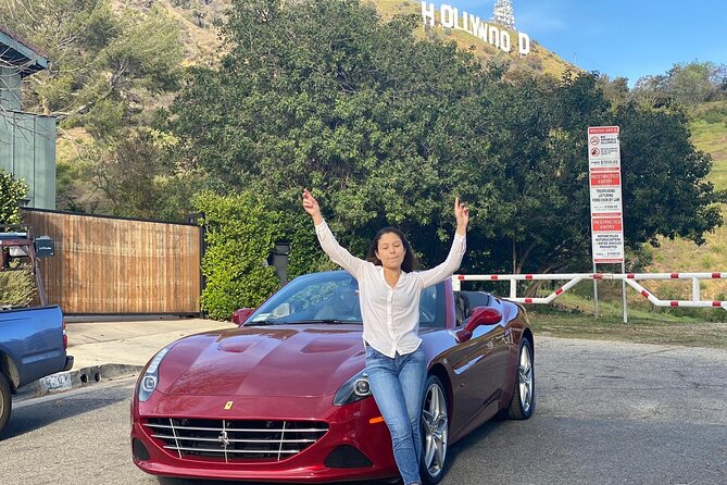 Private Ferrari California T Drive From Hollywood to Sunset Plaza - Reviews and Ratings