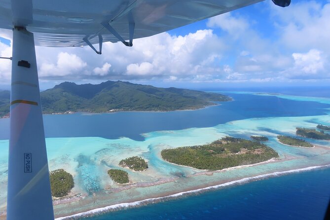 Private Flight, in a Light Plane Over the Polynesian Motus From Raiatea - Meeting and Pickup Details