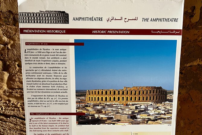 Private Half Day Tour to Roman Coliseum EL JEM From Monastir - Pricing and Group Size