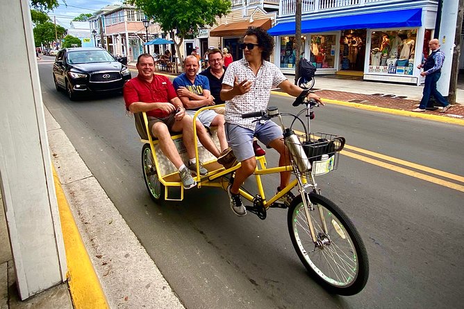 Private Key West Conch Republic Tiki Bike Experience by Kokomo Cabs Key West - Common Questions