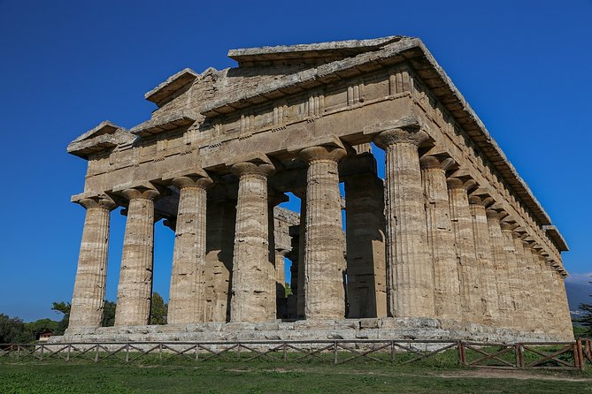 Private Tour From Sorrento/Positano to Paestum and Mozzarella Tour - Archaeological Park Entrance