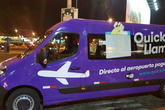 Quickllama: Door-To-Door Transfer From Lima Airport to Miraflores - Expectations and Requirements