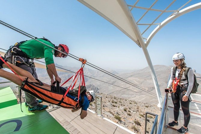 Ras Al Khaimas Jebel Jais Zipline (Worlds Longest) Tour - With Transfers - Price and Guarantee