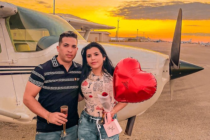 Romantic Sunset Private Airplane Tour With Free Champagne - 50 Mins - Traveler Photos and Reviews