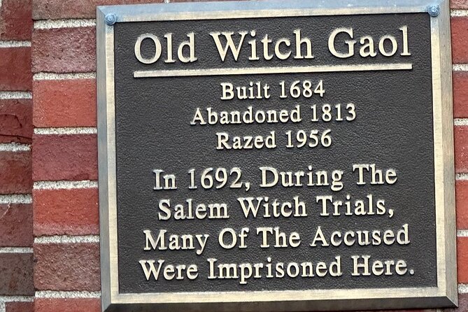 Salem Guided Tour About The Citys Dark History - Additional Information