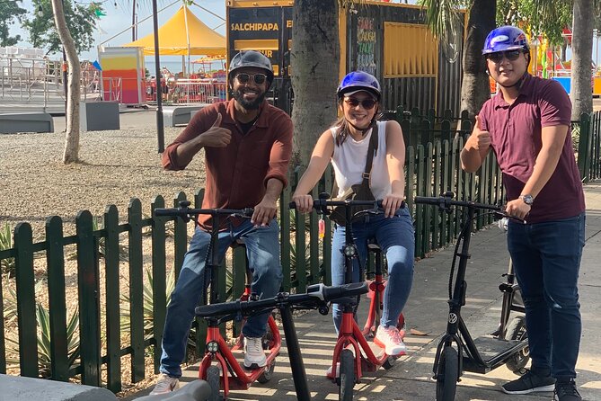Santo Domingo Guided: Eco-Friendly Adventure on Electric Scooters - End Point and Duration