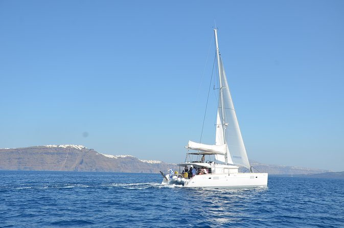 Santorini Caldera Gold Day Cruise With BBQ on Board and Open Bar - Directions