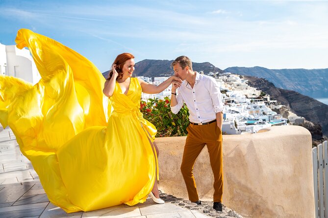 Santorini Flying Dress 2-Hour Photo Session - Directions for Booking the Santorini Flying Dress 2-Hour Photo Session