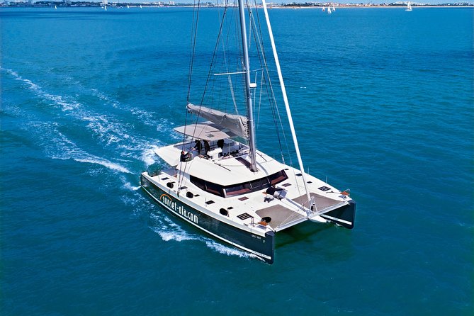 Santorini Luxury Catamaran Day Cruise With BBQ,Drinks,Transfer - Cruise Details and Inclusions