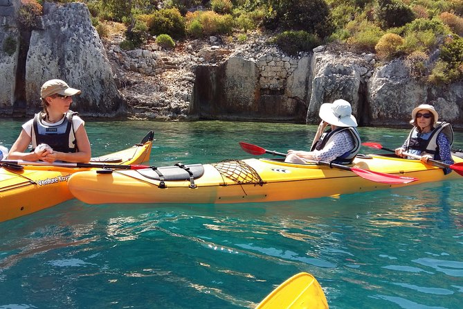 Sea Kayaking Over the Sunkencity of Kekova From Kas - Kalkan - Paddling Along the Captivating Mediterranean Coastline