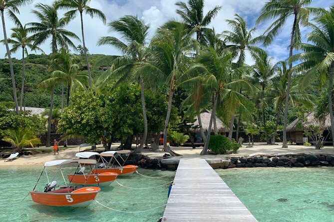 Self-drive Bora Bora Boat Rental - Navigation and Monitoring Suggestions