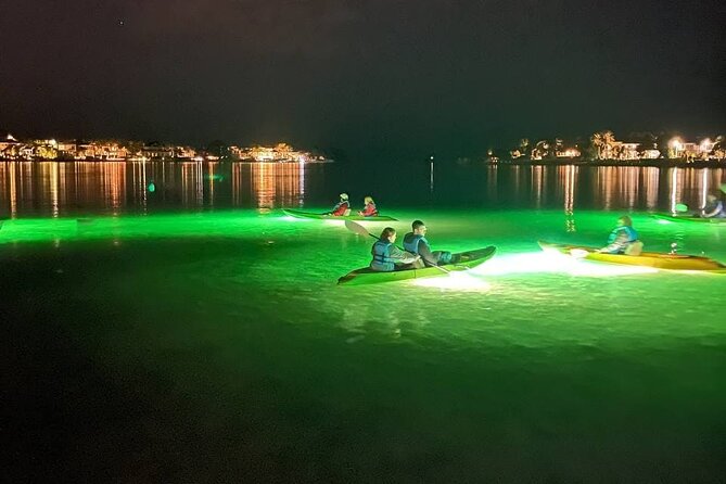 Sharkeys LED Illuminated Night & Sunset Tour on Glass Bottom Kayaks in Sarasota - Additional Information