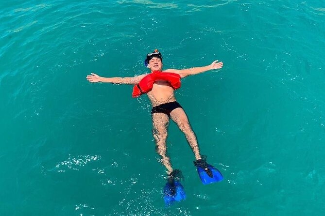 Snorkeling Experience Tour in CABO (Open Bar & Lunch Included) CABO BLUE BOAT - Boat, Crew, Snorkeling Experience, Food, and Drinks