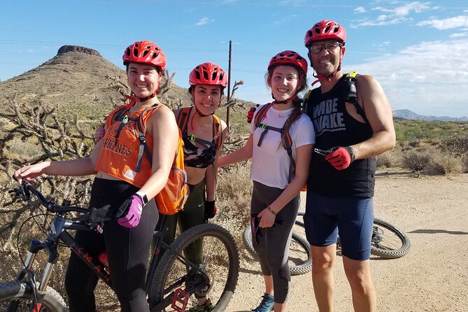 Sonoran Desert Private Mountain Bike Tour From Scottsdale - Suitable for All Ages