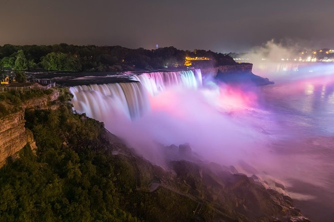 Spectacular Night Tour & Fireworks Cruise From Niagara Falls USA - Learn Fascinating Facts About Niagara Falls