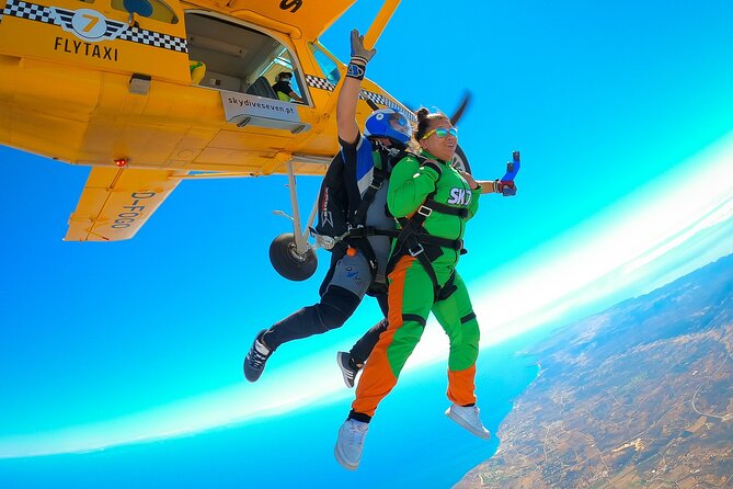 Tandem Skydiving Algarve From 15.000ft — 5000m - Cancellation Policy