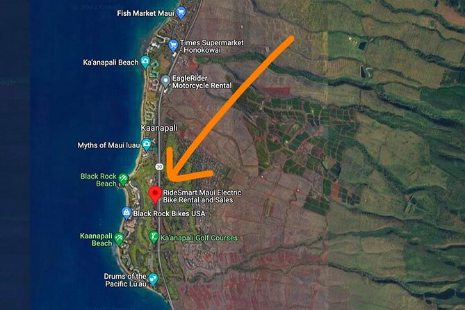 West Maui Ebike Self-Guided Island Adventure Tour - Directions
