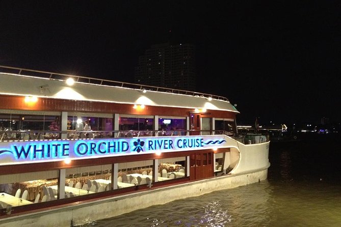 White Orchid Dinner Cruise at Bangkok With Transfer & Live Music (Sha Plus) - Cabaret Show and Thai Classical Dance Performance