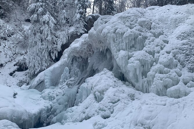 Winter Waterfall Walk - Walk Description: Scenic Beauty and Snowshoeing