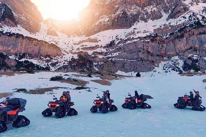 4X4 Snowmobile Route 2 Hours in Formigal and Panticosa