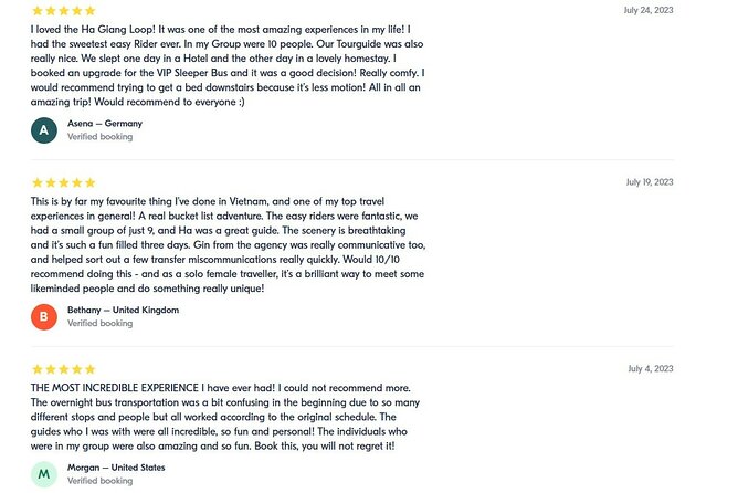 5 Day Tour to Ha Giang Loop From Hanoi - What To Expect on Day 1