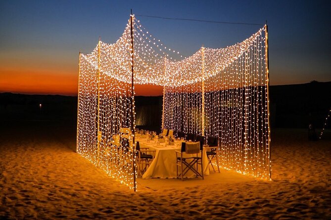 5-Hour Private Guided Desert Dinner in Dubai - Good To Know