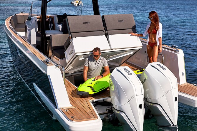 5 Hour Private Yacht Cruise in Mykonos Fjord 38