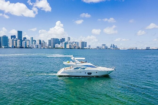 55 Azimut Yacht Charter With Captain and Mate