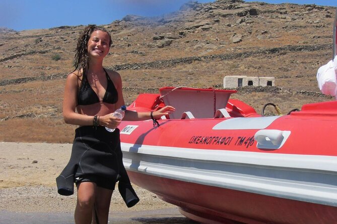 2-Hour Mykonos Private Sea Safari and Snorkeling on a Powerboat - Explore Beautiful Beaches Along the Way