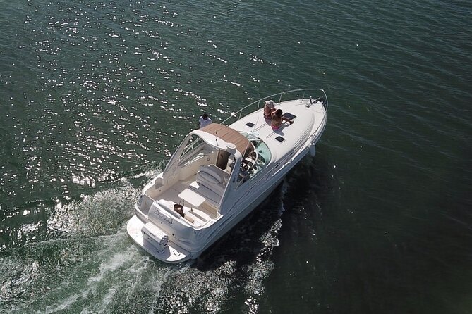 2-Hour Private Sunset Cruise on a Luxury Yacht in Cancun Bay 25P18 - Inclusions