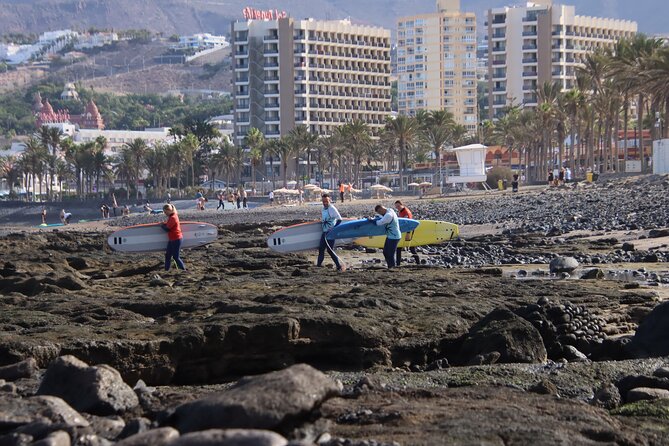 2-Hour Surf Class in Santa Cruz De Tenerife Equipment Included - Transportation Details