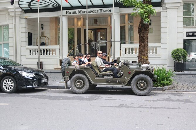 4 Hours and 30 Minutes Historical Hanoi Army Jeep Tour - Booking and Pricing Details