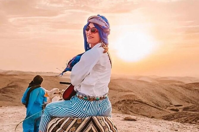 AGAFAY DESERT: Dinner, Camel Ride, Berber Camp , Sunset - Cancellation Policy: Refund and Changes
