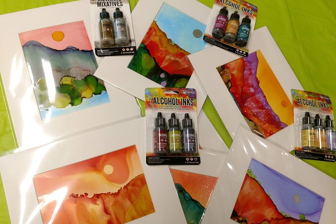 Alcohol Ink Landscape Art Class in Estes Park - Cancellation Policy for the Art Class