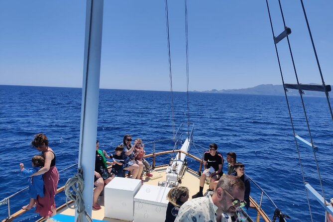 All Inclusive Bay to Bay Cruise in Lindos - Onboard Activities