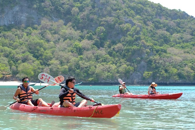 Angthong National Marine Park Trip Kayaking By Big Boat From Koh Samui - Start Time, End Point, and Restrictions