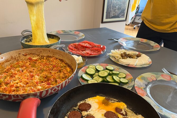 Authentic Homemade Turkish Breakfast Cooking With Local Friends - Enjoying a Delicious Homemade Turkish Breakfast