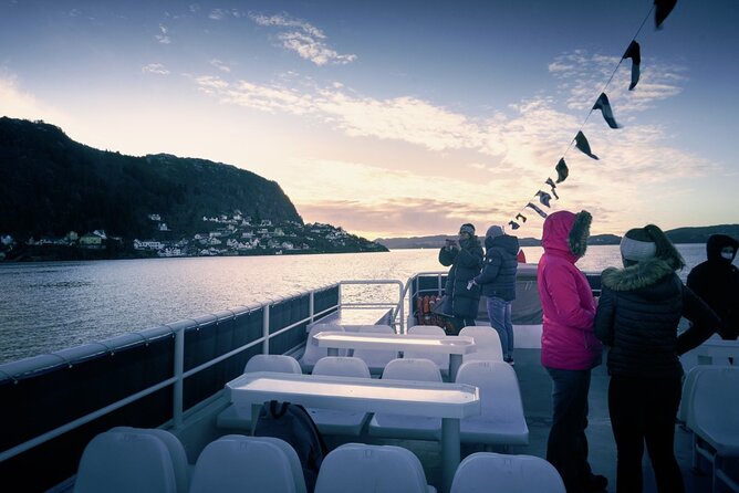 Bergen Fjord Cruise to Alversund Streams - All Year - Cruise Route and Scenery